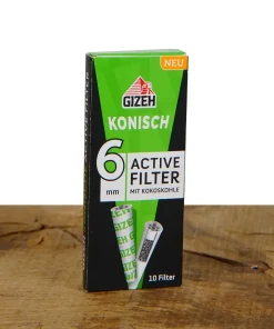 Alternative view of GIZEH Active Filter konisch 6-7mm 10er Pack
