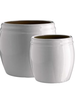 Alternative view of TineK Blumentopf-Set Weiß L
