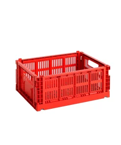 HAY Colour Crate Klappbox Red M