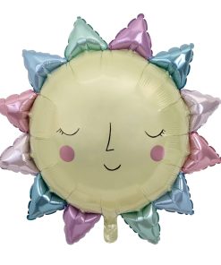 Folien Ballon Regenbogen Sonne von Meri Meri