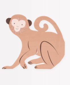 Servietten „Affe“ von Meri Meri