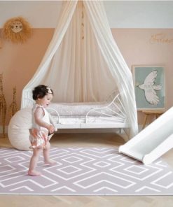 Spielmatte „Moderne Blöcke“ von eeveve (altrosa)