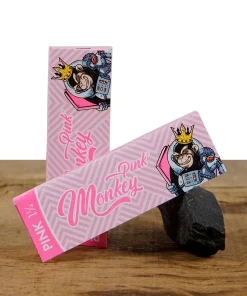 Alternative view of Monkey King Pink Papers 1 1/4 Size chlorfrei