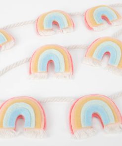Alternative view of Filz-Regenbogen-Girlande von Meri Meri
