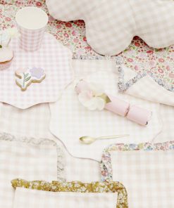 Alternative view of Gingham-Servietten mit Rüschenkanten von Meri Meri