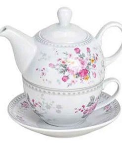 Alternative view of Wurm Tee-Set for One Rosendekor